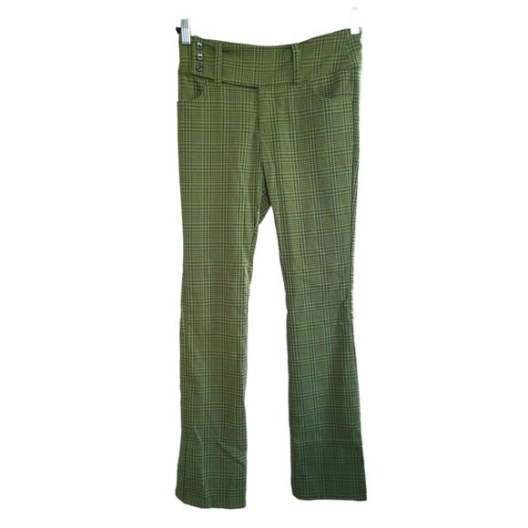 Urban Outfitters Green Plaid Trousers - Picture 9 of 13